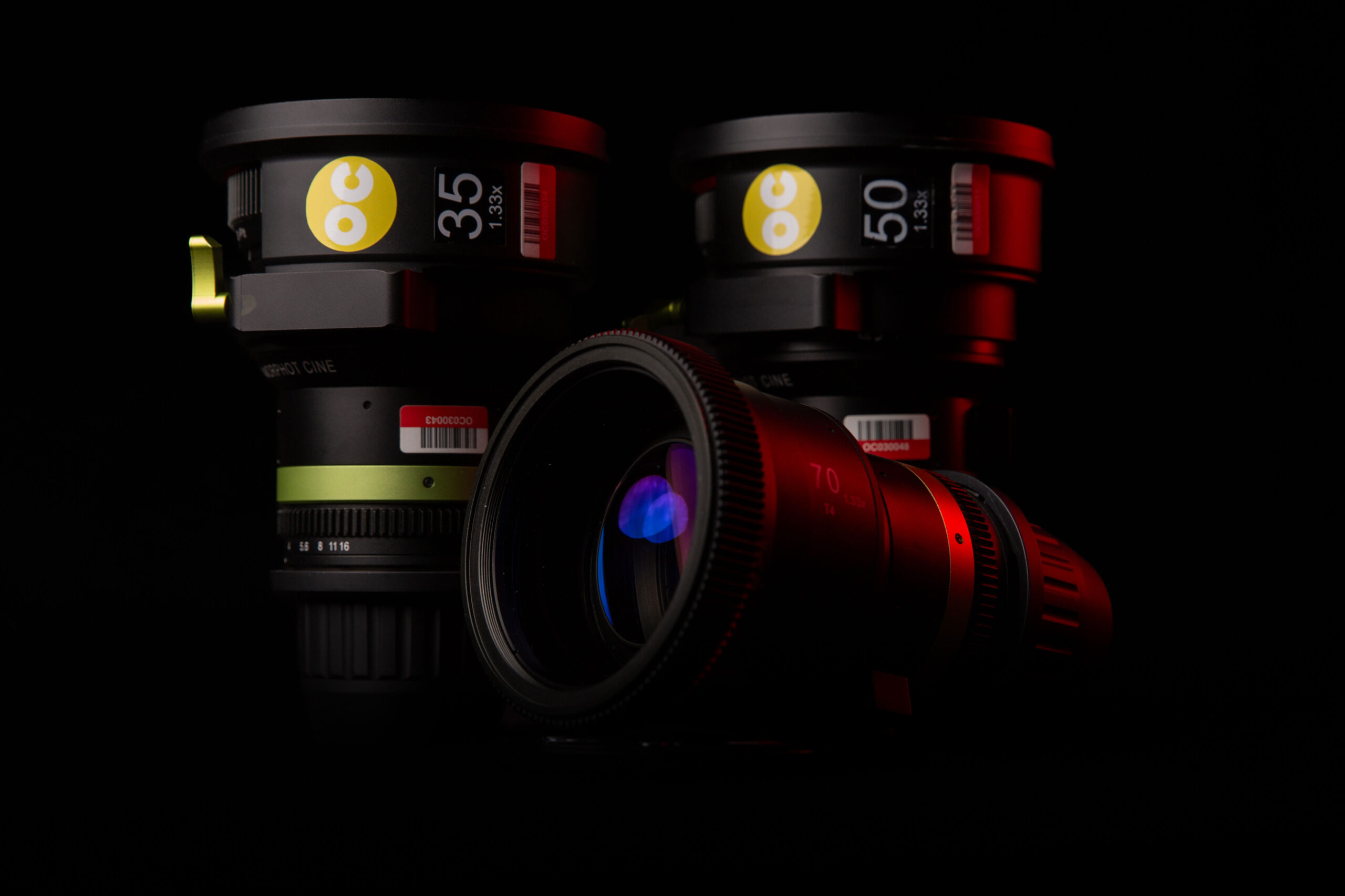 SLR Magic 1.33x Anamorphic CINE Lenses - Set of 3 - 01