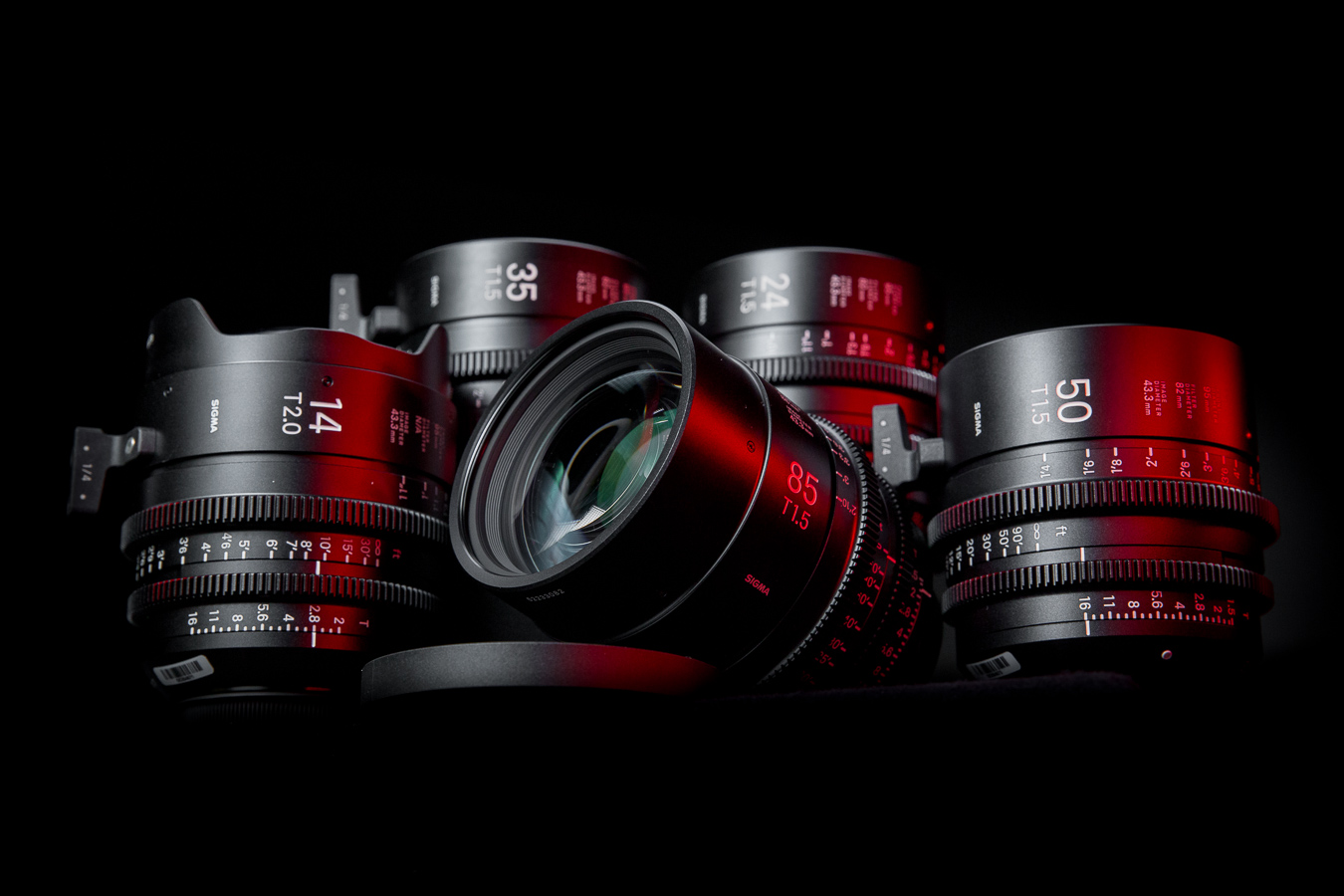 Sigma Cine Primes EF-FF T1.5 Spherical Lenses - 01
